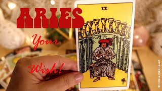 ARIES  manifestation of your wishes aries tarot [upl. by Blanka251]