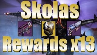 Destiny  Lvl 35 Prison of Elders Skolas Rewards x13 Are They Worth It [upl. by Sanger]