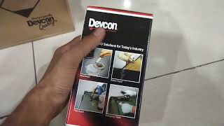 Devcon A Epoxy Plastic Steel Putty A 454gr Type 10110 Lem Plastik Besi [upl. by Gerk]