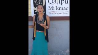 The Q sound in Mikmaq [upl. by Irianat495]