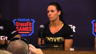 Camille LeblancBazinet Wins 2014 CrossFit Games [upl. by Lussier516]