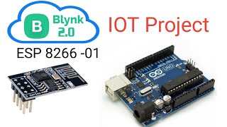 How to use ESP826601 with Arduino Uno and Blynk App [upl. by Lanuk]