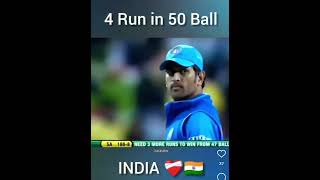 4 runs in 50 balls cricket indiavssouthafrica munafpatel bowling [upl. by Anigal621]