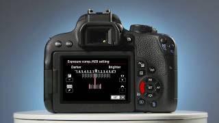 How to set up Exposure Bracketing on a Canon 800D [upl. by Dena169]