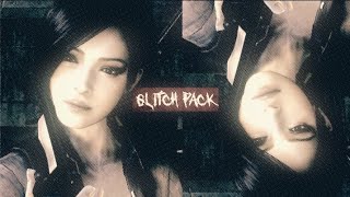 GLITCH PACK ✩  alight motion xml  alight links [upl. by Haroldson61]