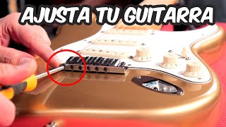 MISTERIO REVELADO Luthier explica cómo AJUSTAR tu guitarra para que SUENE y AFINE PERFECTA [upl. by Kcered516]