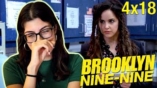 AMY’S PANIC MODE Brooklyn NineNine 4x18 Reaction [upl. by Ellehsad]