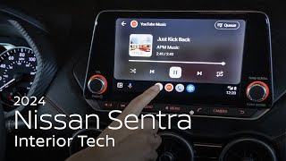 2024 Nissan Sentra®  Interior Tech Features [upl. by Clyve]