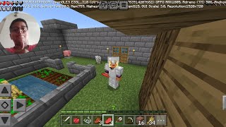 Minecraft part 20 i tamed a wolf [upl. by Sapphira678]