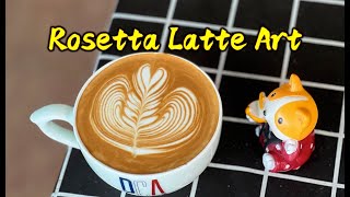 Rosetta Latte Art 4th Nov [upl. by Court556]