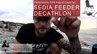 Tutorial feeder in mare con recensione sedia Feeder della Caperlan [upl. by Deery274]