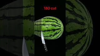 Thousand Cuts Challenge The Science of Slicing Watermelon [upl. by Ahsak]