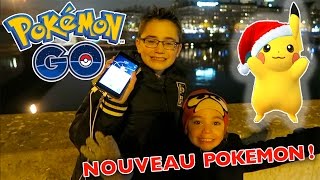 VLOG  On a attrapé le Pikachu de Noël   Chasse Pokémon Go [upl. by Beffrey]