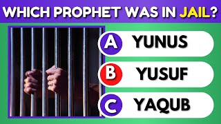 Guess The Prophet Quiz  Islam Quiz [upl. by Hare]