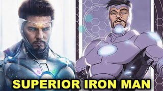 SUPERIOR IRON MAN Origin Story and Suit Explained [upl. by Heilman]