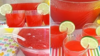 Simple Party Fruit Punch Recipe Quick amp Easy [upl. by Beret]