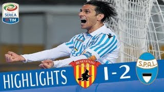 Benevento  Spal 12  Highlights  Giornata 17  Serie A TIM 201718 [upl. by Arat]