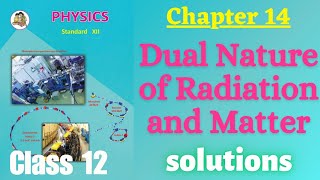 Dual Nature of Radiation and Matter class 12 physics chapter 14 Exercise solutions [upl. by Arob]