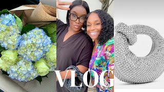 VLOG DAY DATE WITH SHERIKA  STORM PARTY  NEW HAIR  LASH APPT  JW PEI BAG  GRILL WITH ME [upl. by Eelannej758]