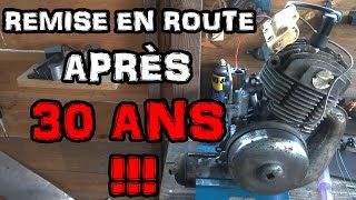 RÉFECTION MOTEUR APRÈS 30 ANS  MOTOBÉCANE AV46 [upl. by Ime494]