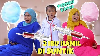 2 IBU HAMIL DI SUNTIK DOKTER DEDE BAYI GARAGARA MAKAN PERMEN KAPAS  CHIKAKU FAMILY [upl. by Nawram]