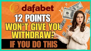 Dafabet wagering problem  Dafabet withdraw issues  Dafabet money stuck issues  Dafabet bonus [upl. by Benedick273]