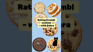 Crumble cookie review😃🍪 cookielife fun crumblcookies food🤍🌼 [upl. by Annaillil424]