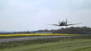 Supermarine Spitfire MK26 FlyPast [upl. by Gaut]