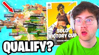 Can I Qualify In The First Solo Cash Cup Of Season 2 Fortnite Full Tournament [upl. by Julius]