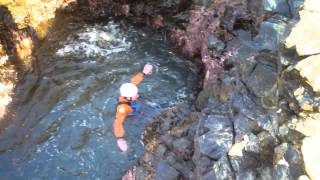 Coasteering at Ballintoy [upl. by Stagg423]