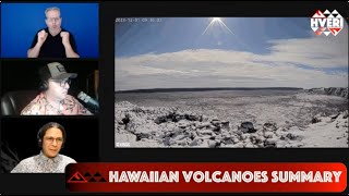 Hawaiian Volcano Update Kīlauea Intrusion Ongoing Maunaloa Anniversary December 1 2023 [upl. by Nanyk]