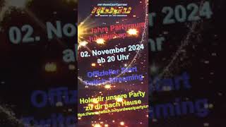 11 Jahre Jubiläumsparty 🎉 jubiläumsparty partyraum twitch dasteam ammerland NWPC djs tange [upl. by Ilat102]