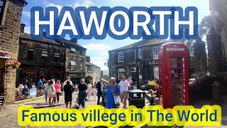 HAWORTH walk wery popular village in The World West Yorkshire England Bronte Sisters [upl. by Wilkie]