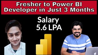 Fresher to Power BI Developer in Just 3 Months  Salary 56 LPA  Mr Jay Pandey [upl. by Hagile]