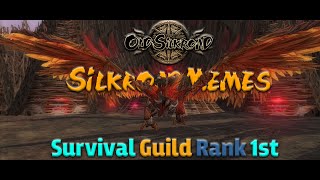 Survival Arena Guild Rank 1st OldSilkroad⚡👌 [upl. by Risay]