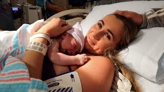 Unmedicated Birth Vlog LUCYS HERE [upl. by Maggs]