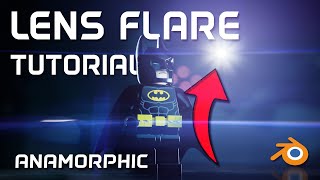 Anamorphic Lens Flares Blender Tutorial [upl. by Culliton]