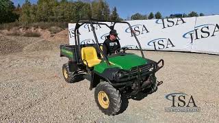 5283  2011 John Deere Gator 625i UTV Will Be Sold At Auction [upl. by Aitnyc]