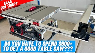 Is WormDrive A Good Table Saw Design  Skilsaw 85 Inch SPT99T01 Compact Table Saw [upl. by Nevad614]