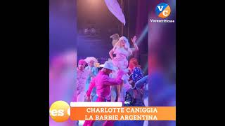 CHARLOTTE CANIGGIA ES LA BARBIE ARGENTINA viral suscribirte showbarbie [upl. by Nywde]