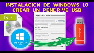 Descargar y Crear USB Instalacion Windows 10 con RUFUS  SOPTECO [upl. by Pinsky330]