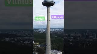 Lithuania Vilnius tv box Restaurant [upl. by Cudlip]