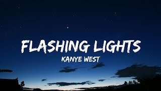 Kanye West  Flashing Lights ft Dwele Lyrics [upl. by Acim]