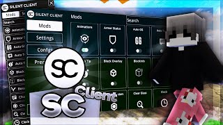 SILENT CLIENT  CLIENT 189 CRACKED DÀNH CHO BEDWARS PVP CÓ MOD GIỐNG BADLION [upl. by Pamella]