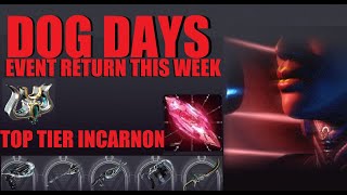 WARFRAME This Week In Warframe INCARNON ROTATIONNIGHTWAVE Nora Mix 6 Weekly Reset Week 10 [upl. by Ayota105]