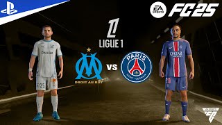 FC 25  Marseille vs PSG  Ligue 1 202425 Match  PS5™ Gameplay  4K HDR [upl. by Olnee]