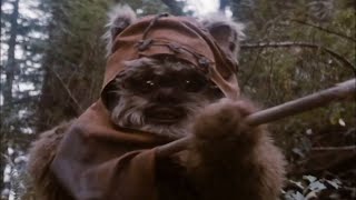 Wicket The Ewok  Star Wars Return Of The Jedi [upl. by Ellebanna35]