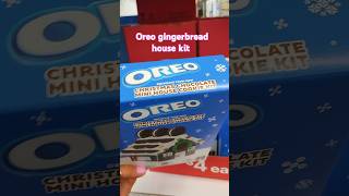 Oreo gingerbread house kit💙🤍 Oreo oreo christmas gingerbreadhouse shorts fivebelow cookies [upl. by Emilia]