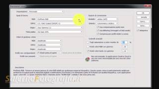 Profili colore  corrispondenza tra Photoshop e Lightroom [upl. by Painter]