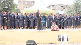 Kurasini SDA Choir singing Safari ya Mbiguni at Mathare North camp meeting 2015 [upl. by Laehcor339]